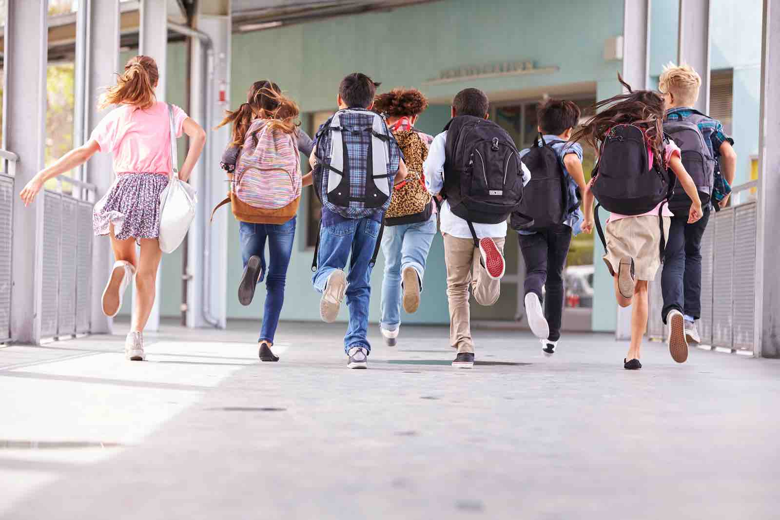 Kids go back to school at Pharr.